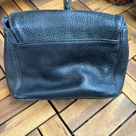 Authentic Vintage Coach Hudson Flap Pebble Leather Crossbody Bag - Picture 2 of 11